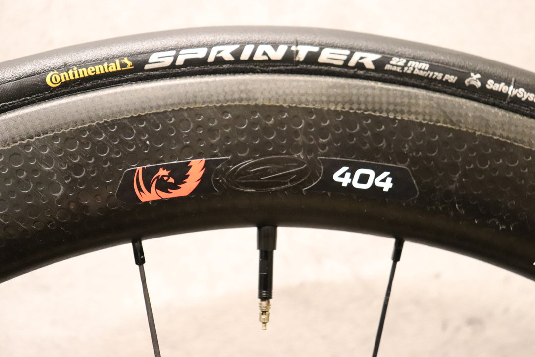 ジップ ZIPP 404 ファイアクレスト Firecrest カーボン チューブラー ホイールセット シマノ12/11S 【さいたま浦和店】