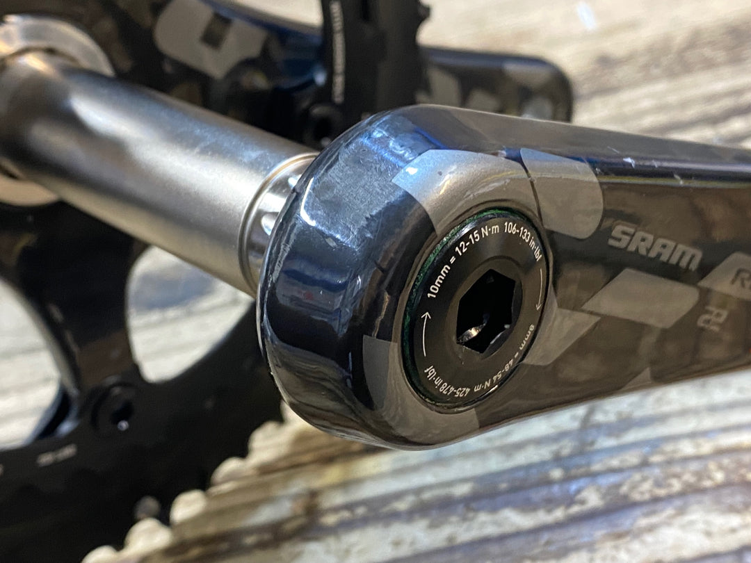 JV824 スラム SRAM Red 22 カーボン クランクセット 170mm 53/39T XGideR BCD130 11s GXP