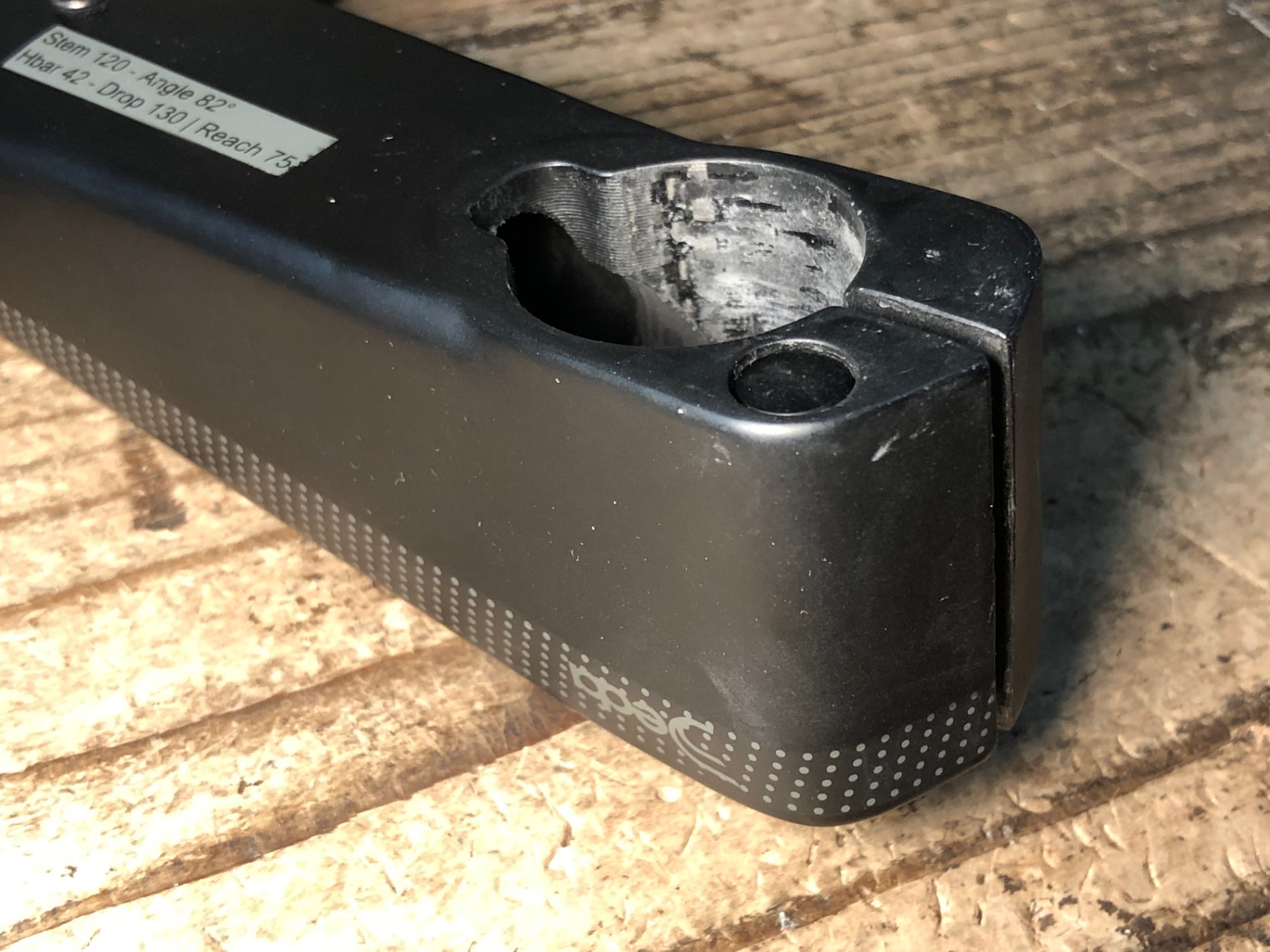 JW982 デダ DEDA アラネラ ALANERA 一体型ハンドル カーボン 120mm