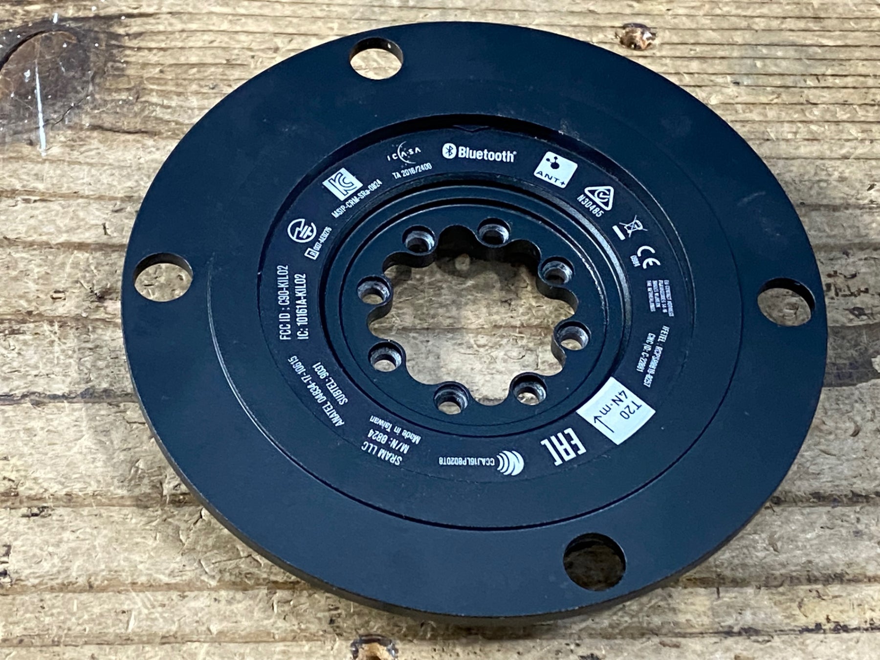 KB409 クオーク Quarq DFour AXS dub スパイダー パワーメーター ※接続