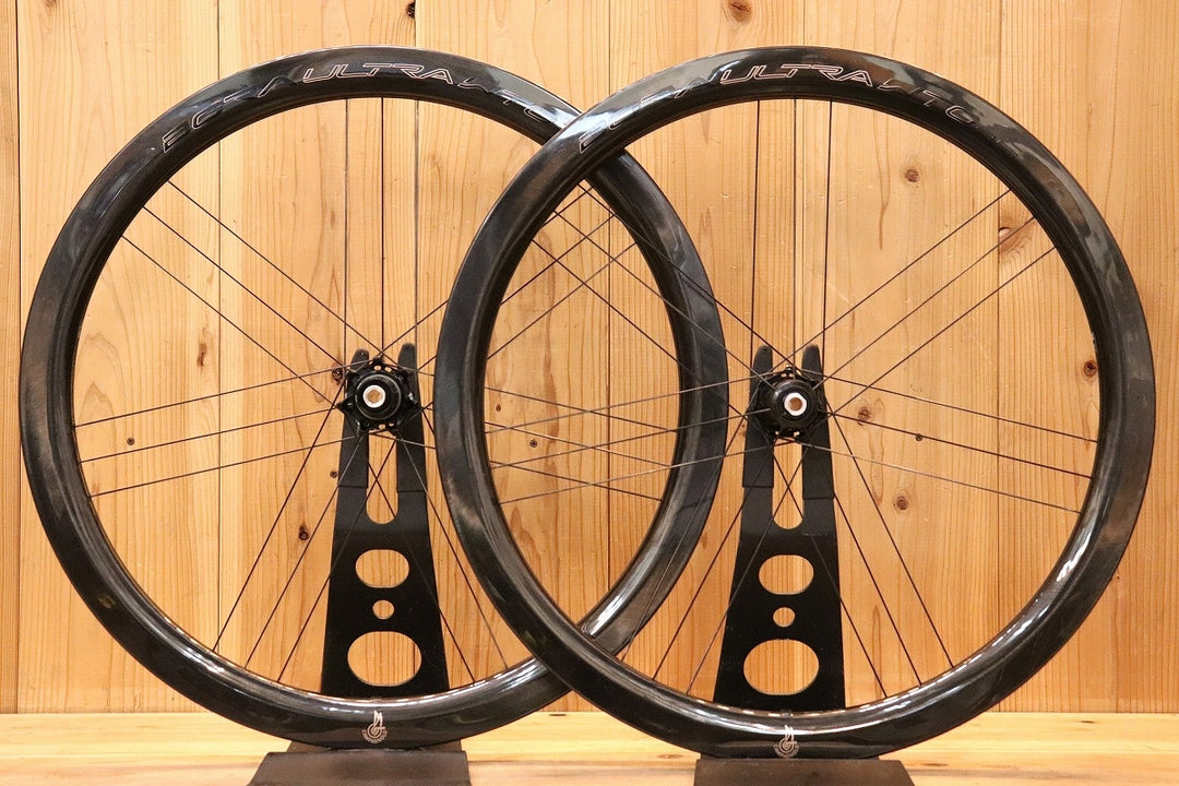 カンパニョーロ CAMPAGNOLO ボーラ BORA ULTRA WTO 45 DB C23 カーボン チューブレスレディ ホイールセット シマノ 11S/12S 【芦屋店】