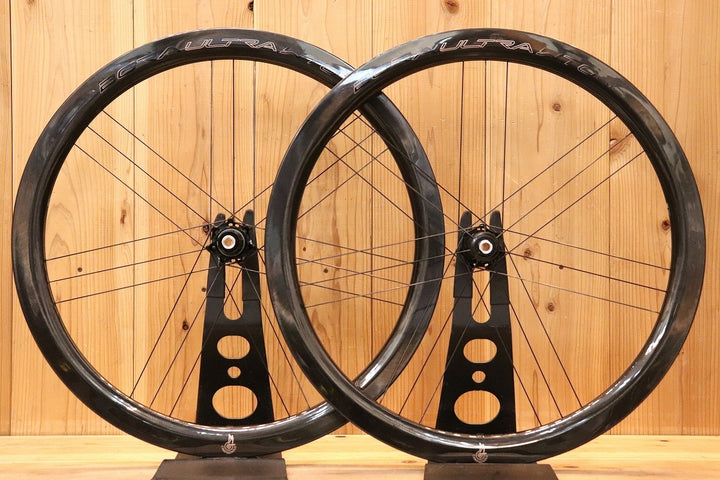 カンパニョーロ CAMPAGNOLO ボーラ BORA ULTRA WTO 45 DB C23 カーボン チューブレスレディ ホイールセット シマノ 11S/12S 【芦屋店】