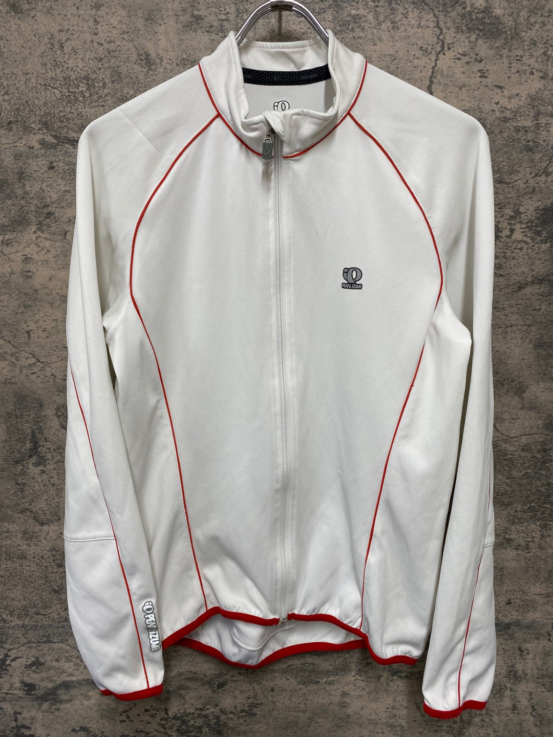 JT253 パールイズミ PEARL iZUMi 長袖 サイクルジャージ 白 L