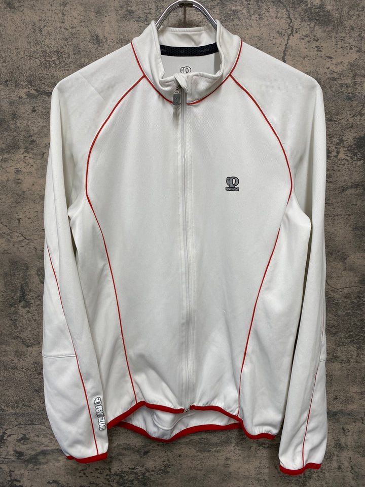 JT253 パールイズミ PEARL iZUMi 長袖 サイクルジャージ 白 L
