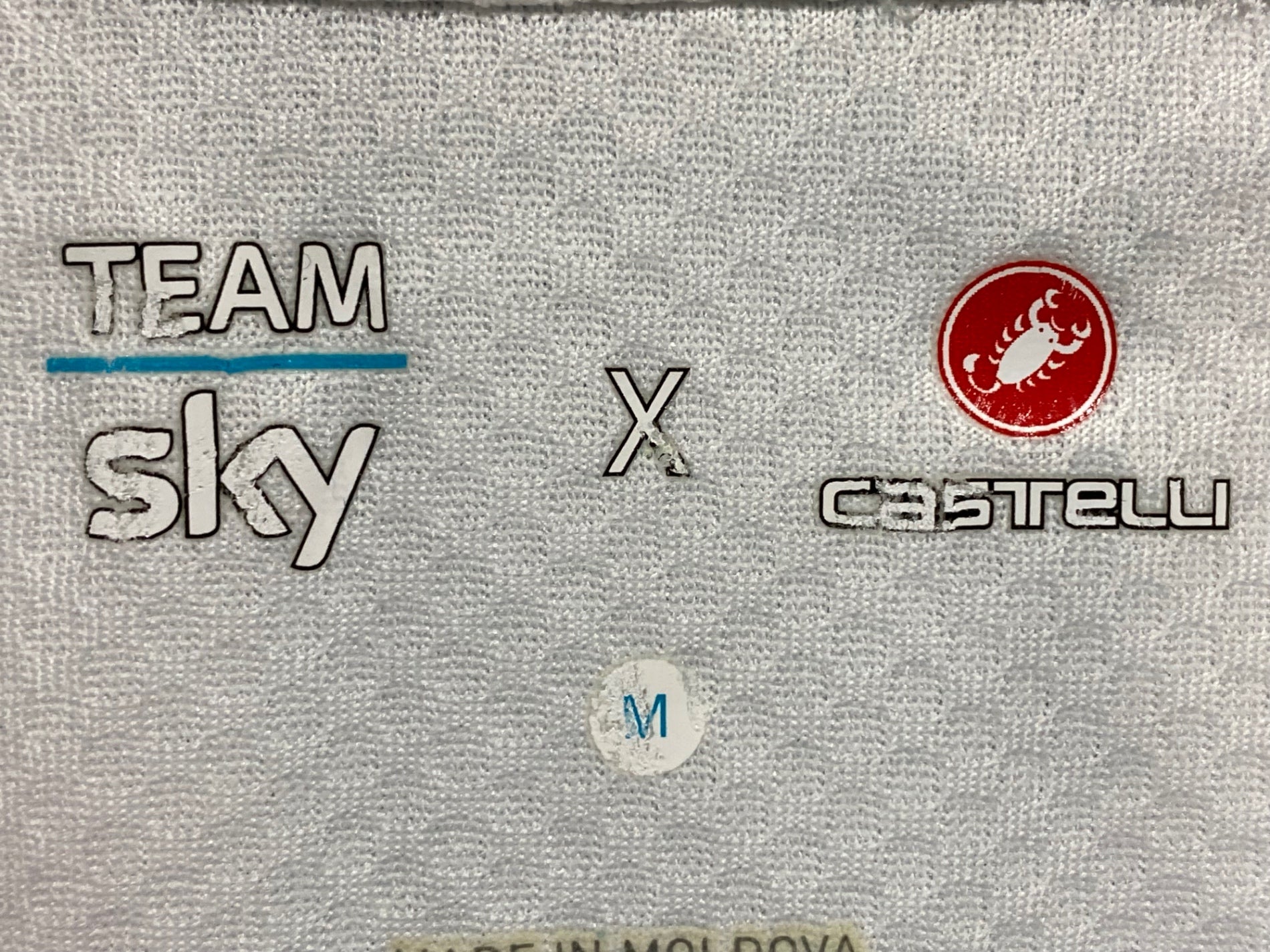 JV914 カステリ CASTELLI 半袖 サイクルジャージ 白 M TEAM Sky – BICI