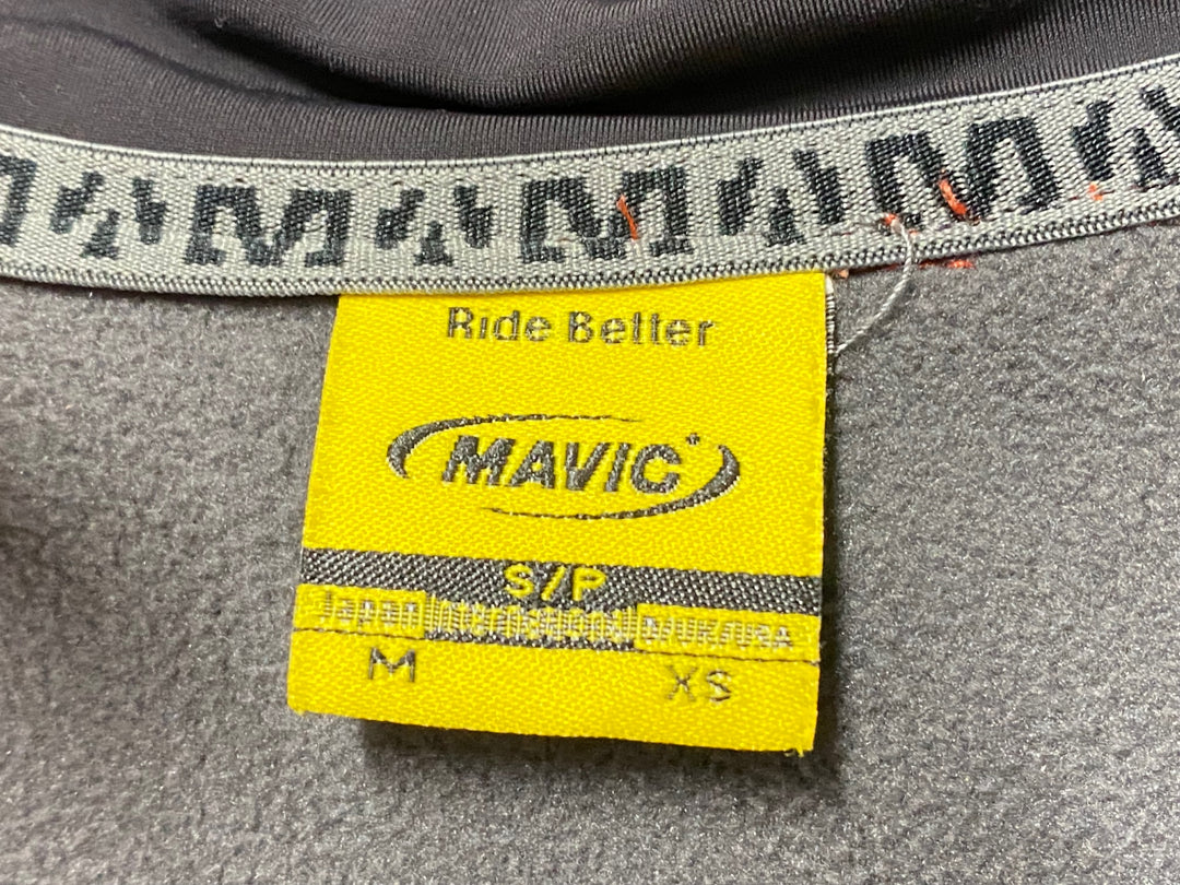 KF181 マヴィック MAVIC 長袖 サイクルジャケット 赤 M 裏起毛