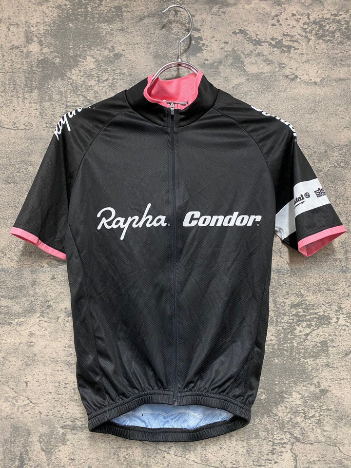 KD527 ラファ Rapha Condor 半袖 サイクルジャージ 黒 XS