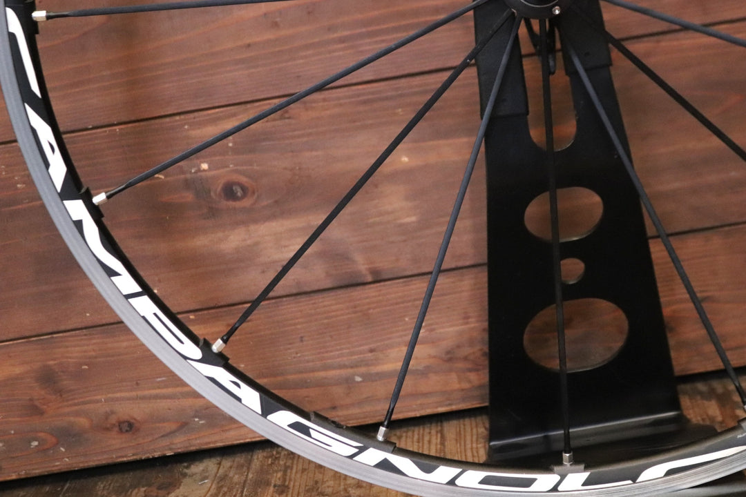 カンパニョーロ CAMPAGNOLO ユーラス EURUS 2WAY-FIT MEGA G3 アルミ チューブレス ホイールセット シマノ11S/12S 15C 【東京南麻布店】