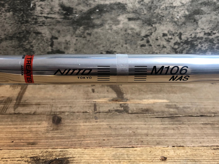 KK420 日東 NITTO M106 NAS アルミドロップハンドル Φ 26.0 エンドC-C420mm