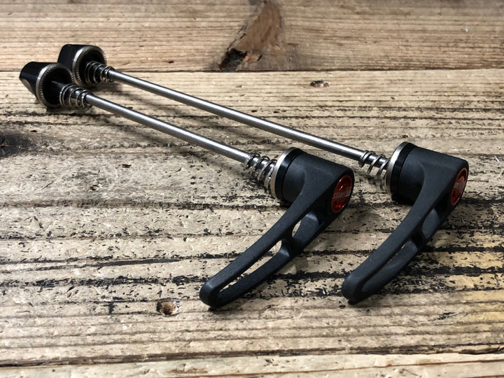 JS038 DT SWISS RWS スキュワー クイックリリース 100mm/130mm ロード用 チタンシャフト 前後セット