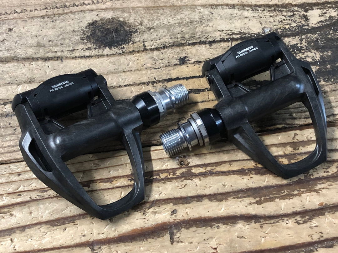 KK913 シマノ SHIMANO デュラエース DURA-ACE PD-R9100 +4mm SPD-SL ビンディングペダル