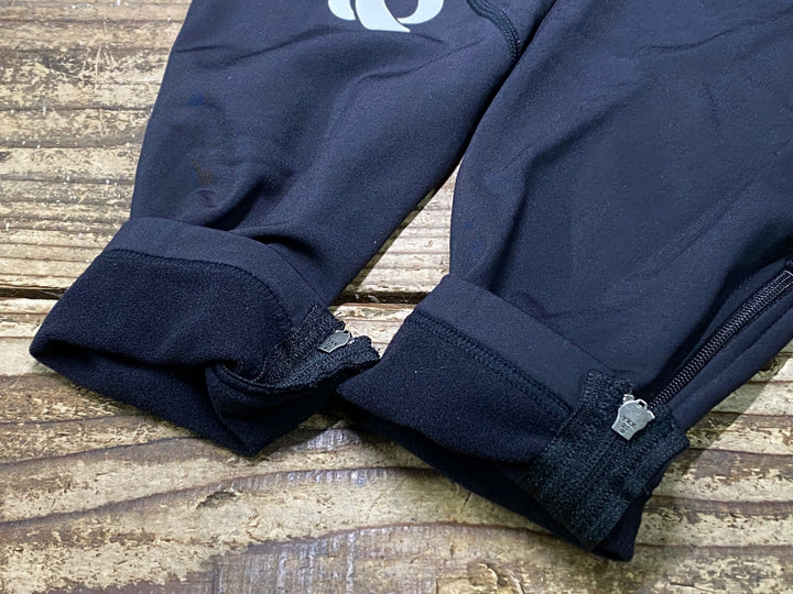 JO216 パールイズミ PEARL IZUMI iZUMi レッグウォーマー ジッパー 黒 L 裏起毛