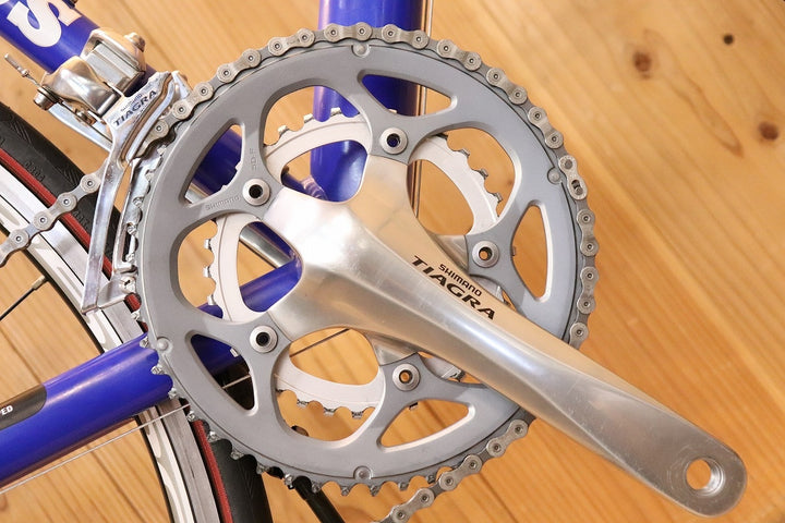 ジオス GIOS ウルティモ ULTIMO 2010年モデル 46サイズ シマノ ティアグラ 4500 9S アルミ カーボンバック ロードバイク 【芦屋店】