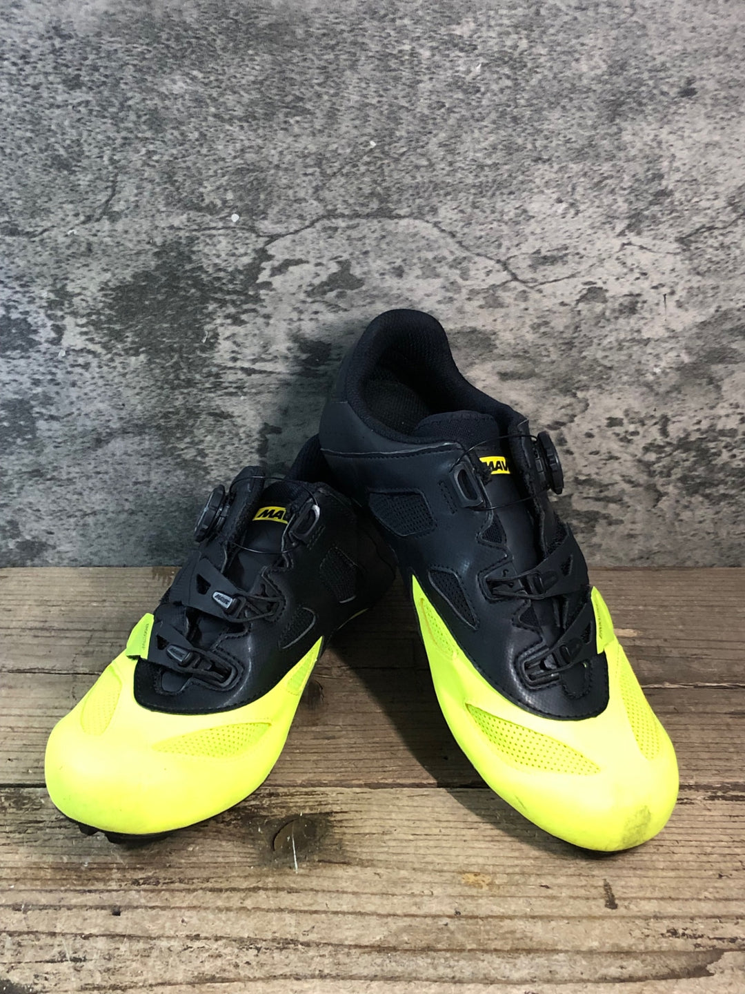 JT273 マヴィック MAVIC COSMIC ELITE ビンディングシューズ イエロー SPD-SL EU 43 1/3