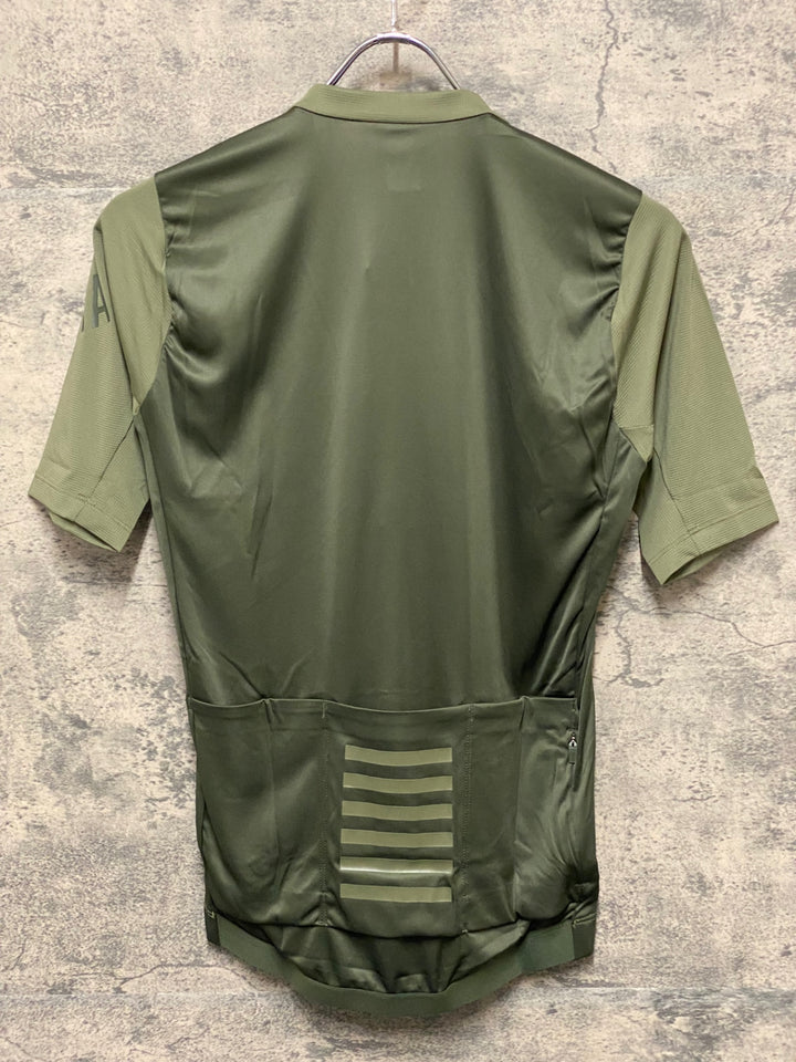 KP872 ラファ Rapha PRO TEAM TRAINING JERSEY 半袖 サイクルジャージ 緑 M
