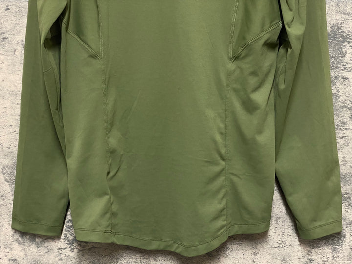 KQ728 セブンメッシュ 7MESH Tシャツ 長袖 緑 S