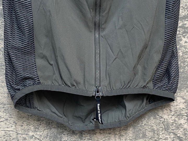 JY507 パスノーマルスタジオ PAS NORMAL STUDIOS Mechanism Stow Away Gilet ジレ サイクルベスト グレー S