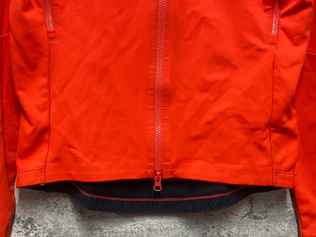 KL226 パールイズミ PEARL iZUMi 長袖 サイクルジャージ 赤 S 裏起毛