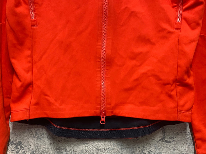 KL226 パールイズミ PEARL iZUMi 長袖 サイクルジャージ 赤 S 裏起毛