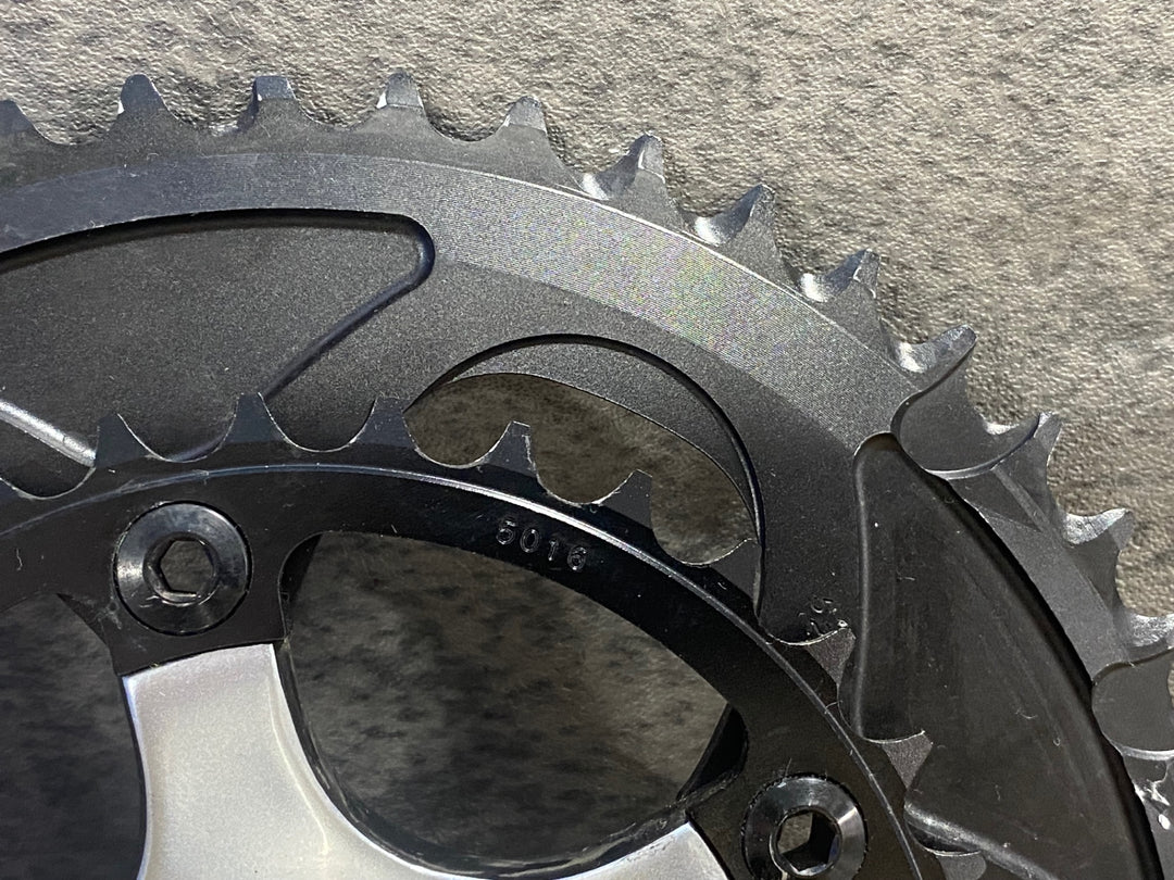 KE919 スラム SRAM レッド Red 10 カーボン クランクセット 170mm 50/34T 5H 110BCD GXP