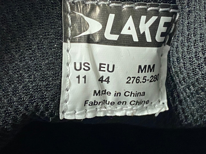 JU156 レイク LAKE CX176 CLARINO ビンディングシューズ 白 EU44 3穴 ※保管キズスレ
