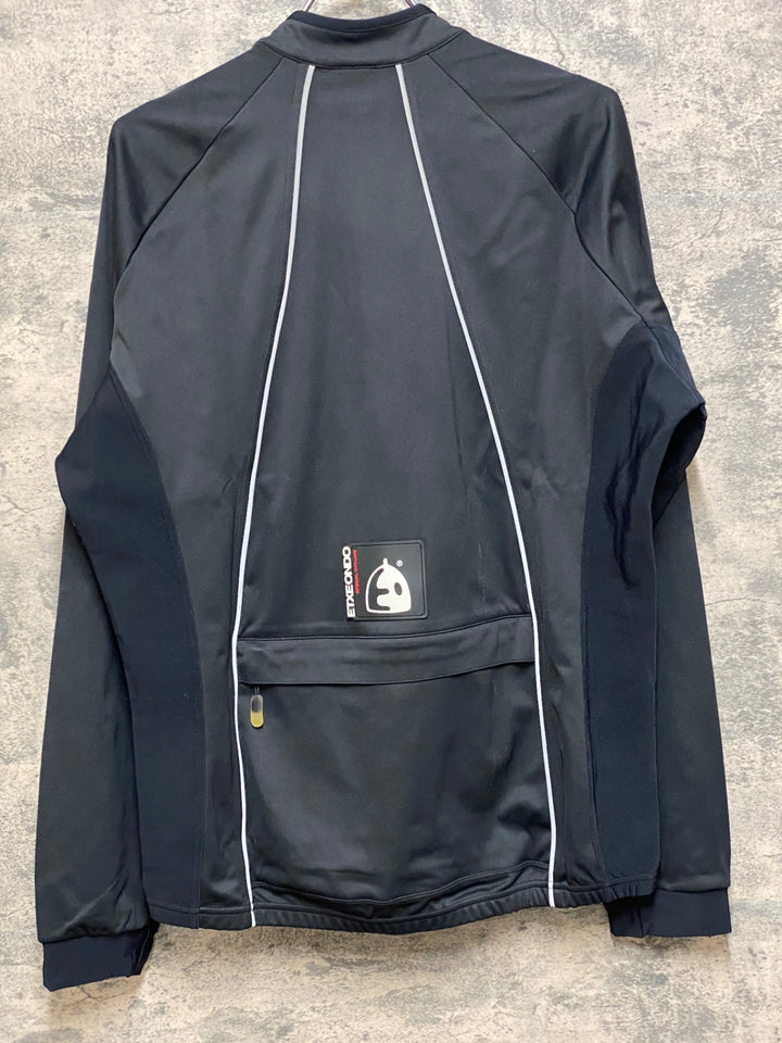 JP987 エチュンド ETXEONDO 長袖 サイクルジャケット 黒 XL WINDSTOPPER