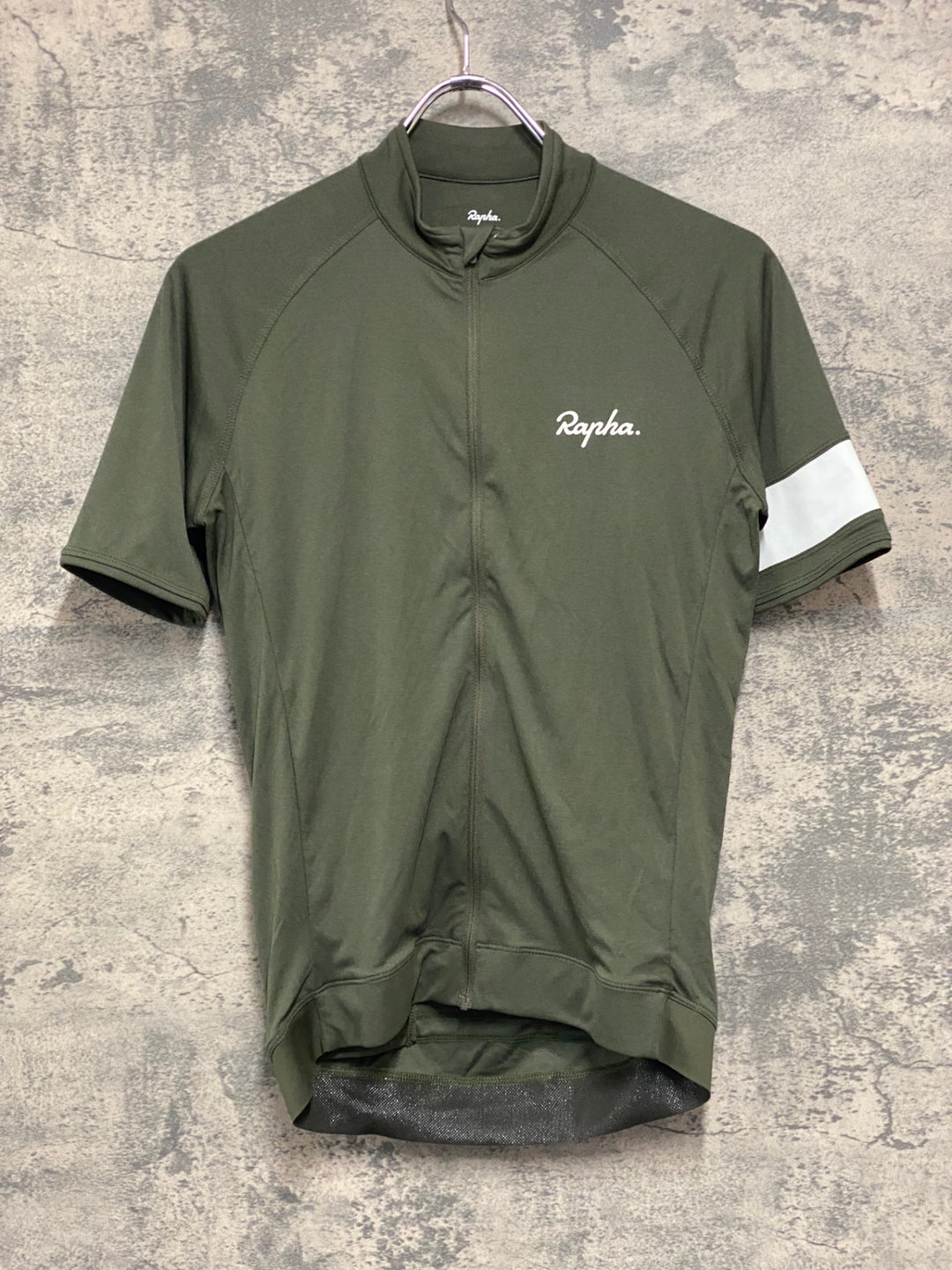 JJ321 ラファ Rapha CORE JERSEY 半袖サイクルジャージ 濃緑 S