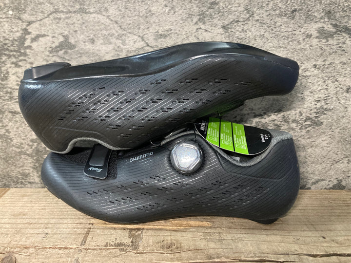 JV656 シマノ SHIMANO RP5 SH-PR501-S L ビンディングシューズ 黒 EU41 3穴