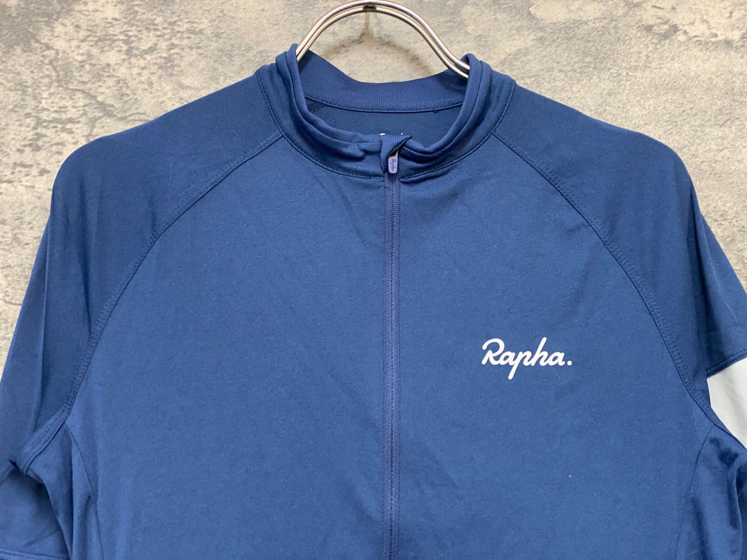 JY108 ラファ Rapha WOMEN'S CORE JERSEY 半袖 サイクルジャージ レディース 紺 M