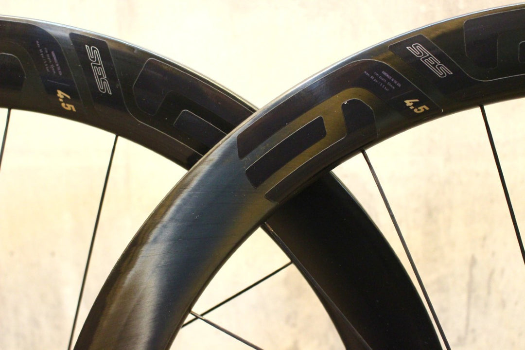 エンヴィ ENVE SES4.5 NEW カーボン チューブレス ディスク ホイールセット シマノ12S/11S 鬼ベアリング 【名古屋店】