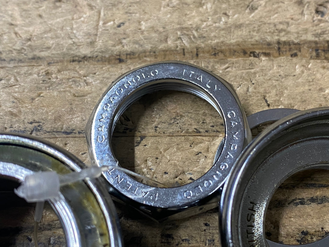 KO489 カンパニョーロ CAMPAGNOLO レコード Record 1"x24tpi-BRITISH ヘッドセット ヘッドパーツ ※グリス汚れ
