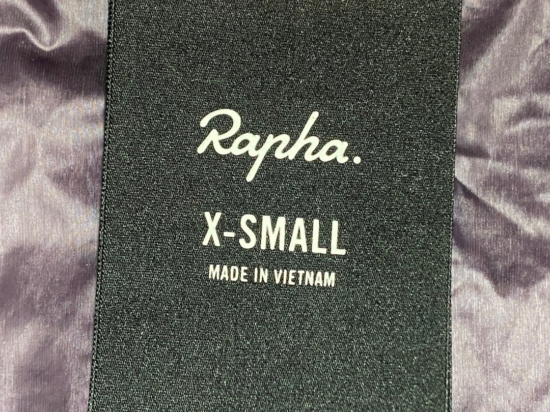 KL475 ラファ Rapha WOMEN'S BREVET INSULATED GILET サイクルベスト ジレ 紫 XS ※動物の毛