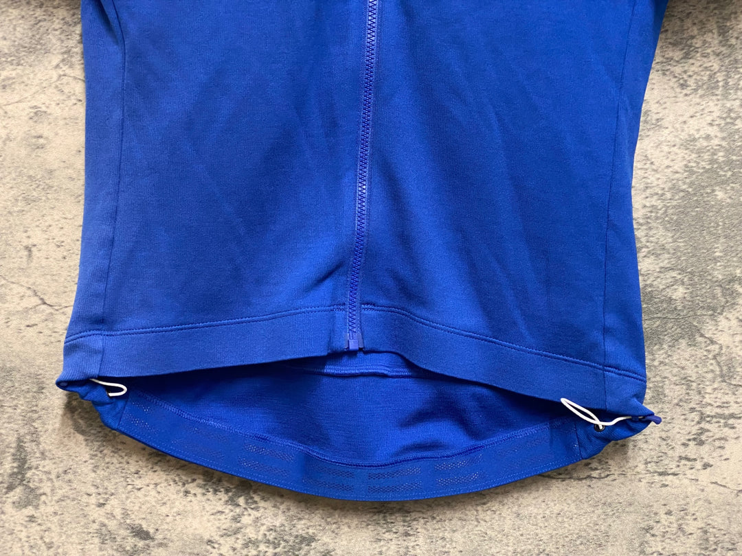JO046 ラファ Rapha BREVET JERSEY 半袖 サイクルジャージ 青 S