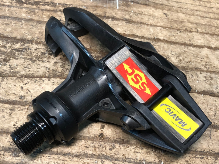 JE791 マヴィック MAVIC ゼリウム ZXELLIUM SLR ビンディングペダル スチールシャフト
