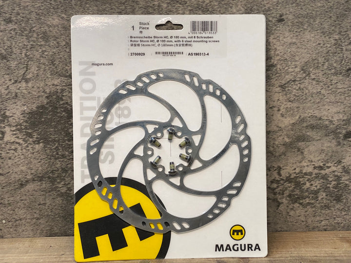 JF243 マグラ MAGURA Storm HC ディスクブレーキローター Φ203 6bolt