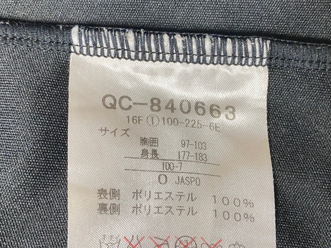 KD656 ルコックスポルティフ le coq sportif 長袖 サイクルジャージ 黒 O