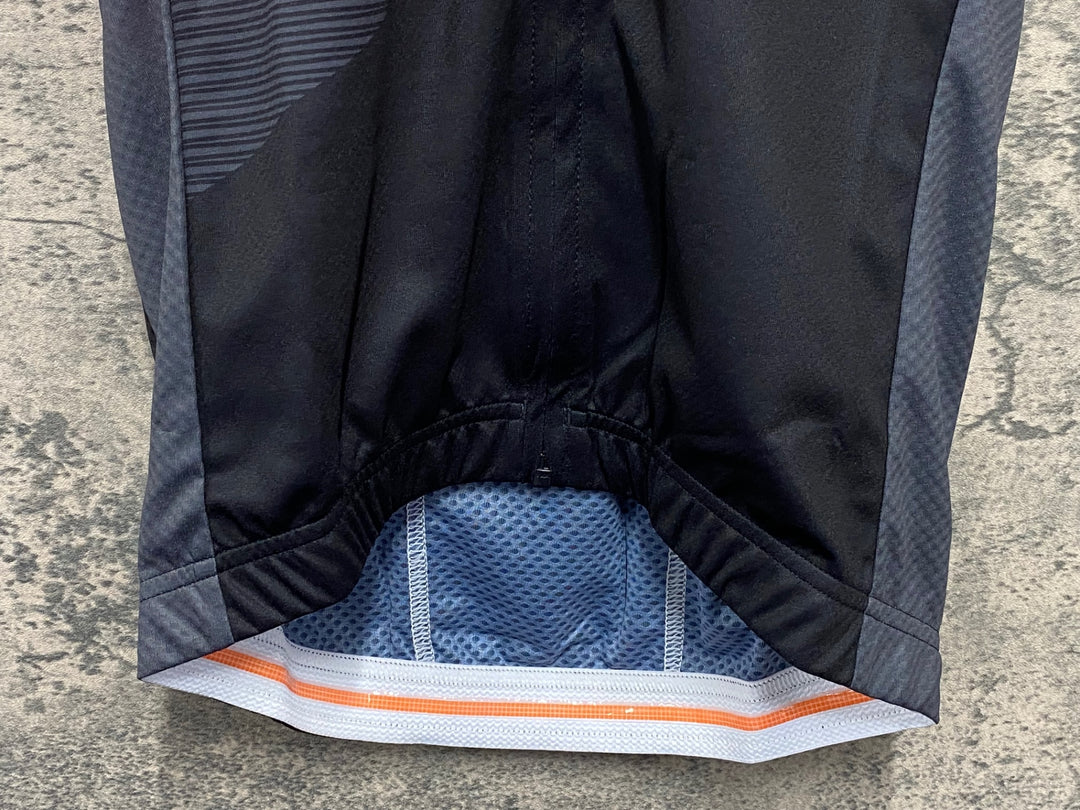 IY882 スポーツフル sportful 半袖 サイクルジャージ 黒 オレンジ S