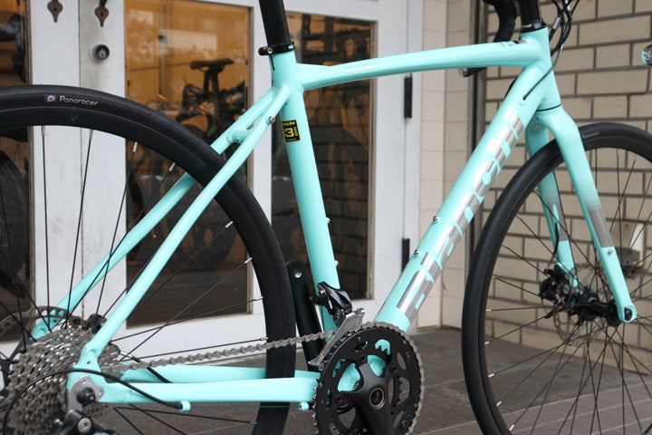 ビアンキ Bianchi ヴィア ニローネ ディスク Via Nirone7 DISC 2023モデル 53サイズ シマノ ソラ R3000 MIX 9S アルミ ロードバイク 【横浜店】