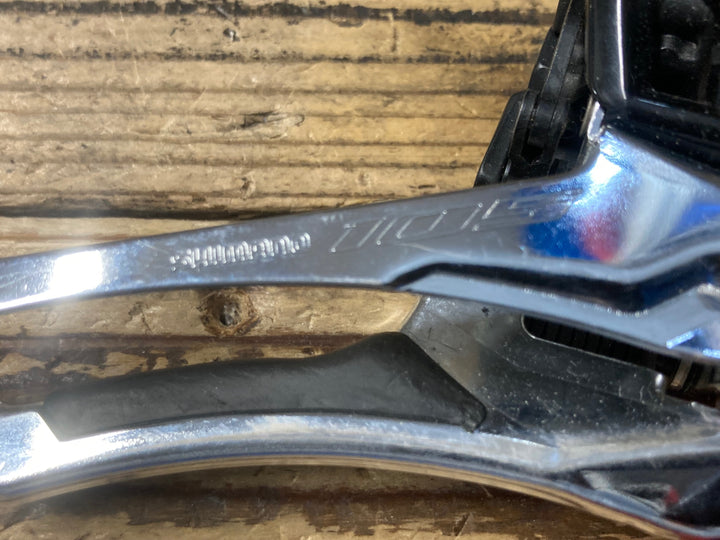 KN022 シマノ SHIMANO 105 FD-R7000 フロントディレイラー 2S 直付け ROTOR チェーンキャッチャー