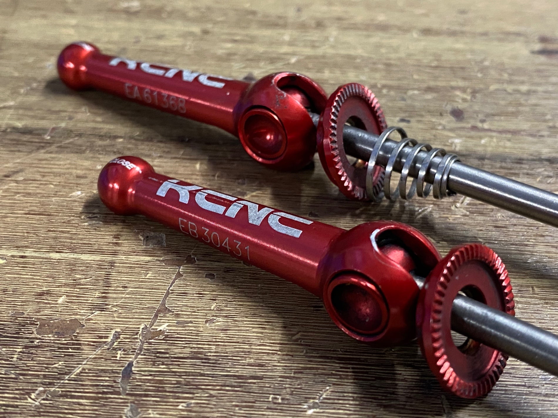 KA784 KCNC スキュワー 赤 チタンシャフト 100mm 130mm – BICI AMORE