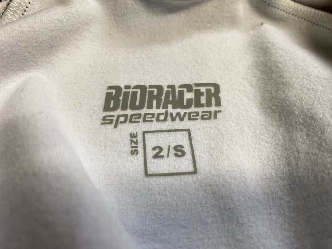 JW454 ビオレーサー BIORACER 半袖 サイクルジャージ 黒 オレンジ 2/S 裏起毛 Pedalist