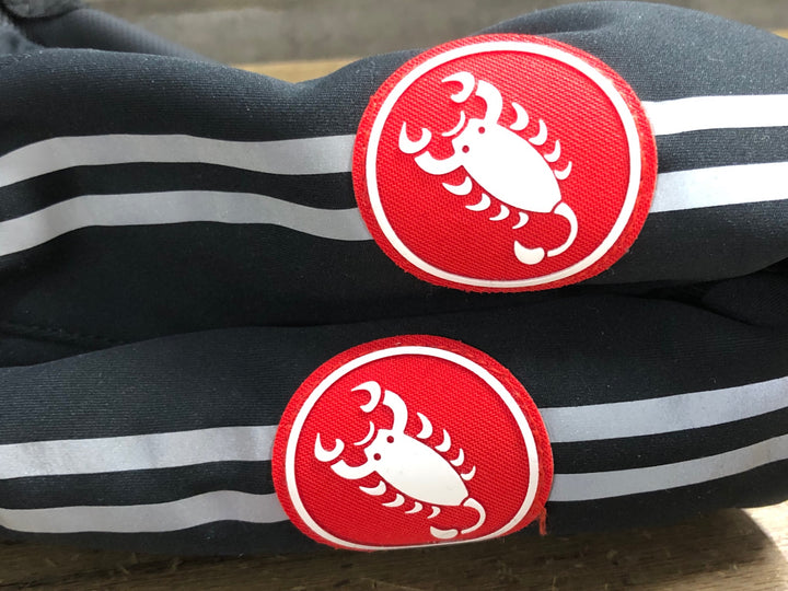 KN707 カステリ CASTELLI ESTREMO SHOECOVER シューズカバー 黒 L