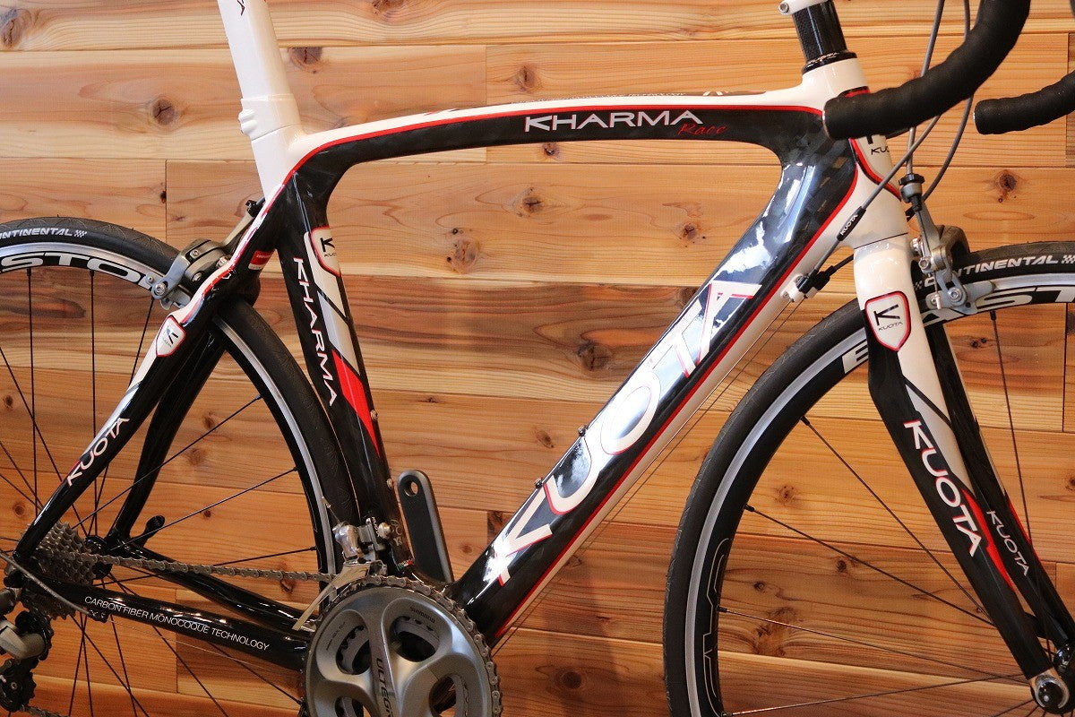 クオータ KUOTA カルマ レース KHARMA RACE 2012モデル Mサイズ シマノ アルテグラ 6700 10S カーボン ロードバイク  【広島店】