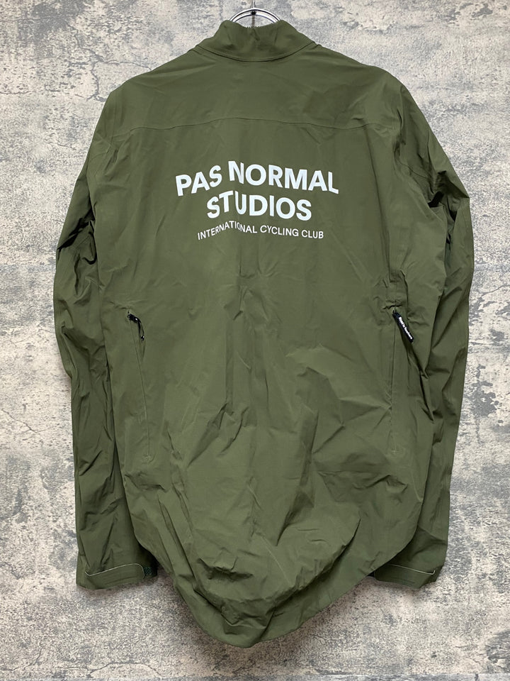 JP756 パスノーマルスタジオ PAS NORMAL STUDIOS Mechanism Rain Jacket 長袖 レインジャケット 緑 S