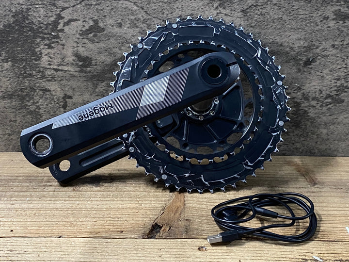 KQ245 マージーン Magene P325CS パワーメーター クランクセット 50/34T 165mm ※動作不良のためジャンク