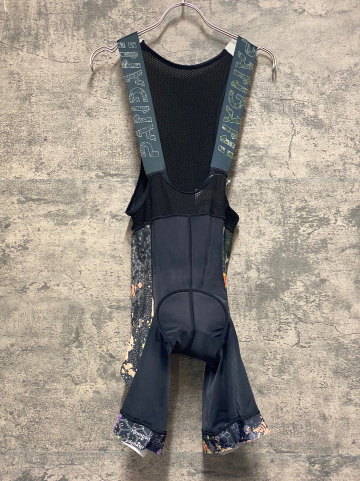 JR206 パンダーニ pandani ビブショーツ 黒オレンジ M 擦れあり