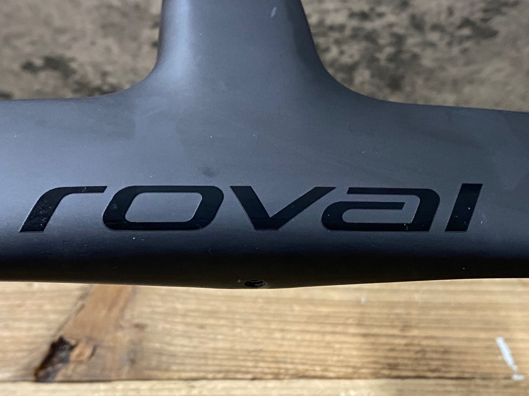 KN465 ロヴァール ROVAL RAPIDE COCKPIT カーボン ドロップハンドル 一体型 WIDTH 420mm 90mm -6°