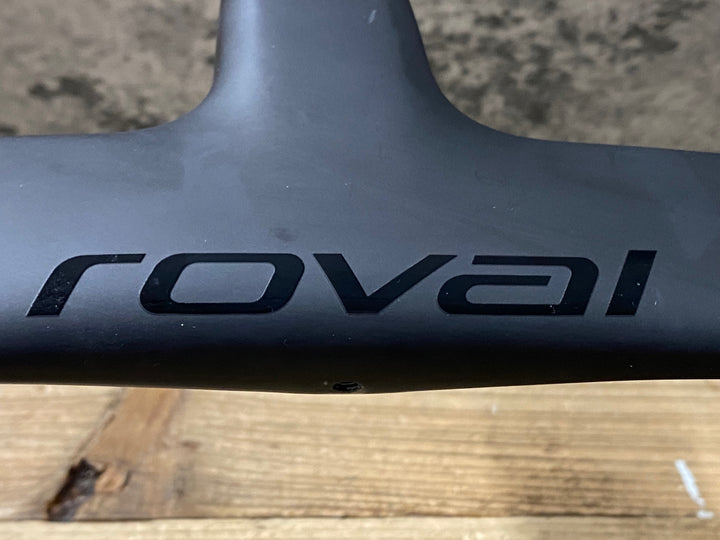 KN465 ロヴァール ROVAL RAPIDE COCKPIT カーボン ドロップハンドル 一体型 WIDTH 420mm 90mm -6°