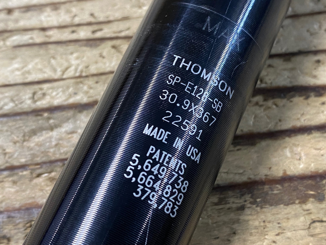 KD469 トムソン THOMSON Elite アルミ シートポスト Φ30.9 367mm 16mmSB