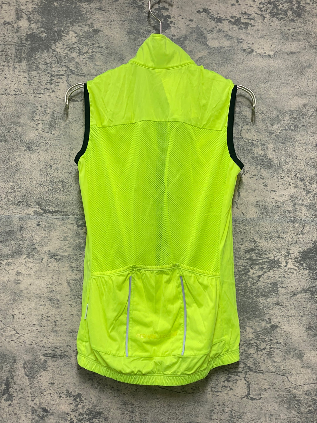 JZ839 パールイズミ PEARL iZUMi ジレ サイクルベスト 黄 S